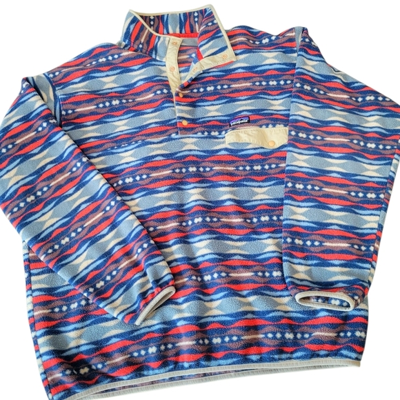 Patagonia Other - Patagonia // M's Lightweight Synchilla Snap-T Fleece Pullover / L / Sumac Red
